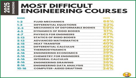 Which engineering branch is most difficult?